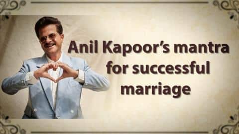 Anil Kapoor reveals the mantra for a successful marriage [Watch]