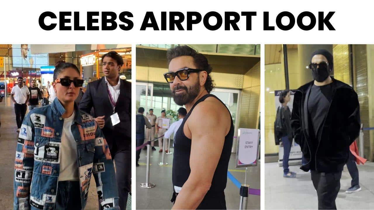 Celebs Airport Look: Kareena Kapoor Khan opts for denim; Ranveer Singh tries incognito [Video]