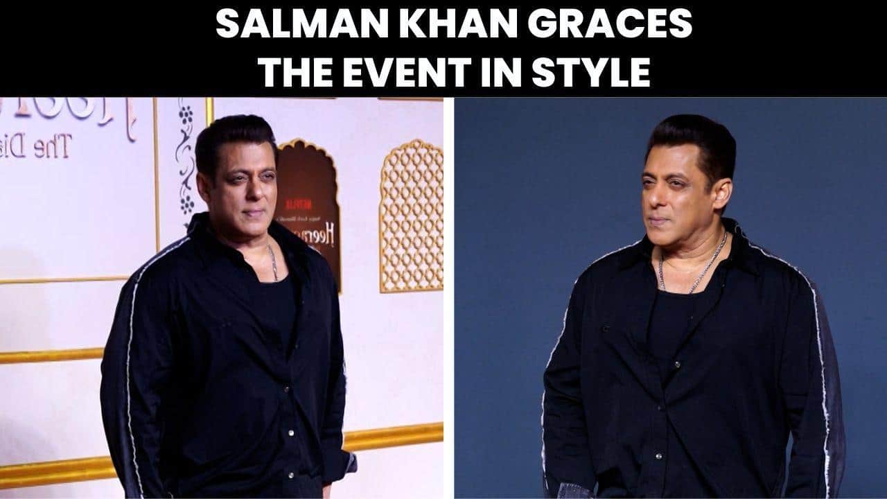 Heeramandi premiere: Salman Khan graces the event in style; netizens say, ‘Bhaijaan ka swag hi alag hai’