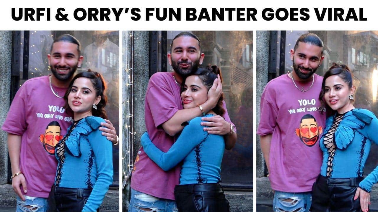 Urfi Javed and Orry’s fun banter leaves fans in splits [Watch Video]