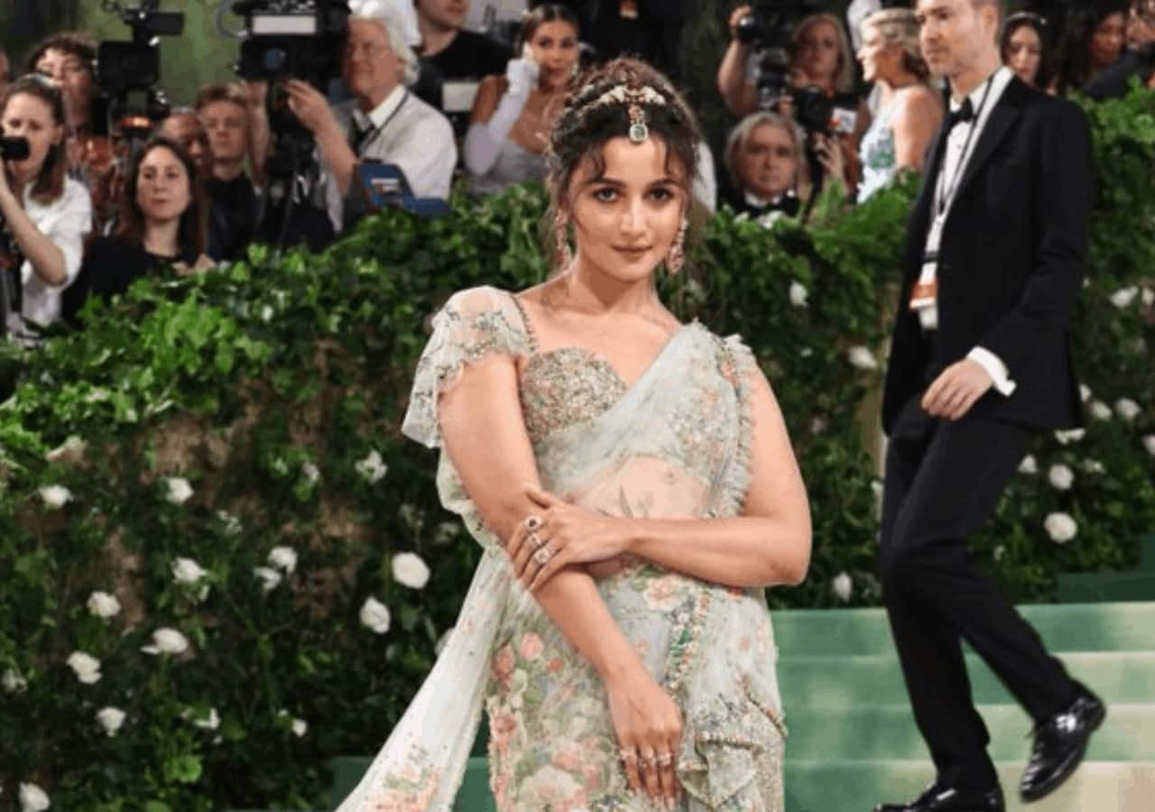 Met Gala 2024: Alia Bhatt takes desiness to International event; dons floral saree by Sabyasachi