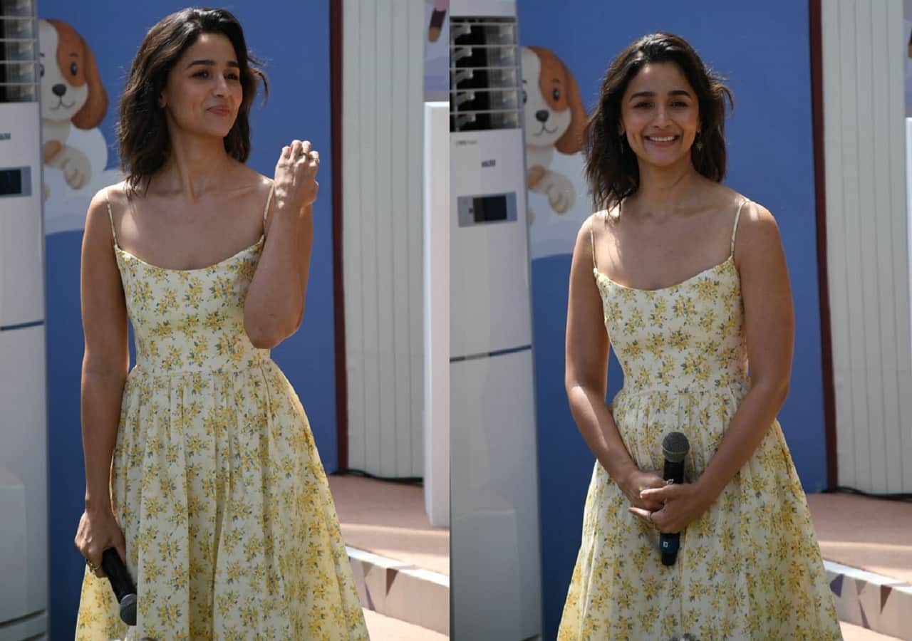 Alia Bhatt looks radiant as she dons a new hairstyle at the launch of her first children