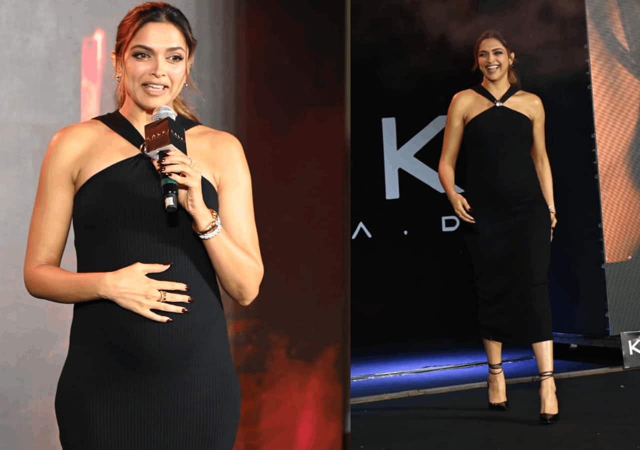 Deepika Padukone with her gorgeous baby bump gave fans anxiety with her appearance at Kalki 2898 AD event, here