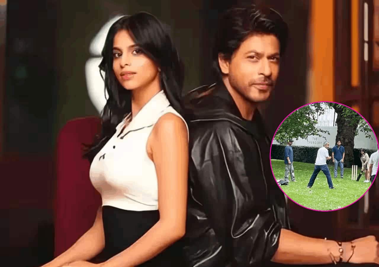 Post IPL 2024, Shah Rukh Khan and daughter Suhana Khan spend quality time in London playing cricket [View Viral PIC]