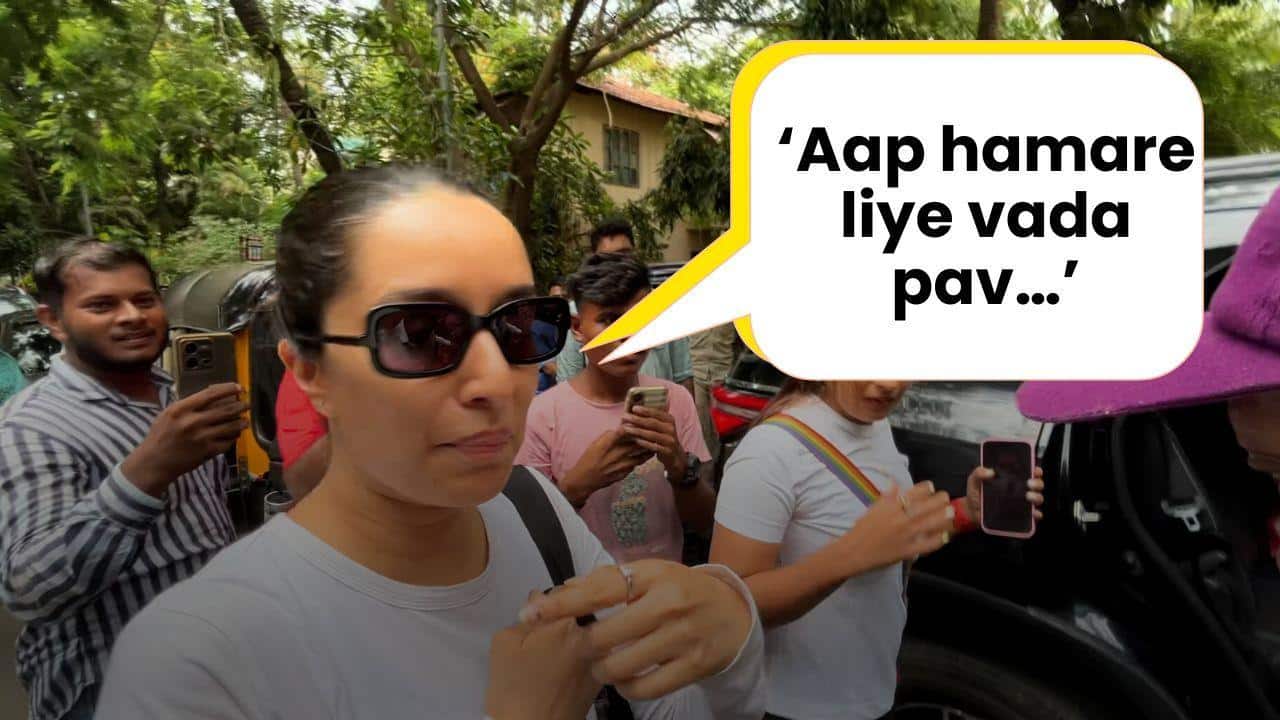 Shraddha Kapoor is a foodie; her cute banter with paps will melt your hearts [Video]
