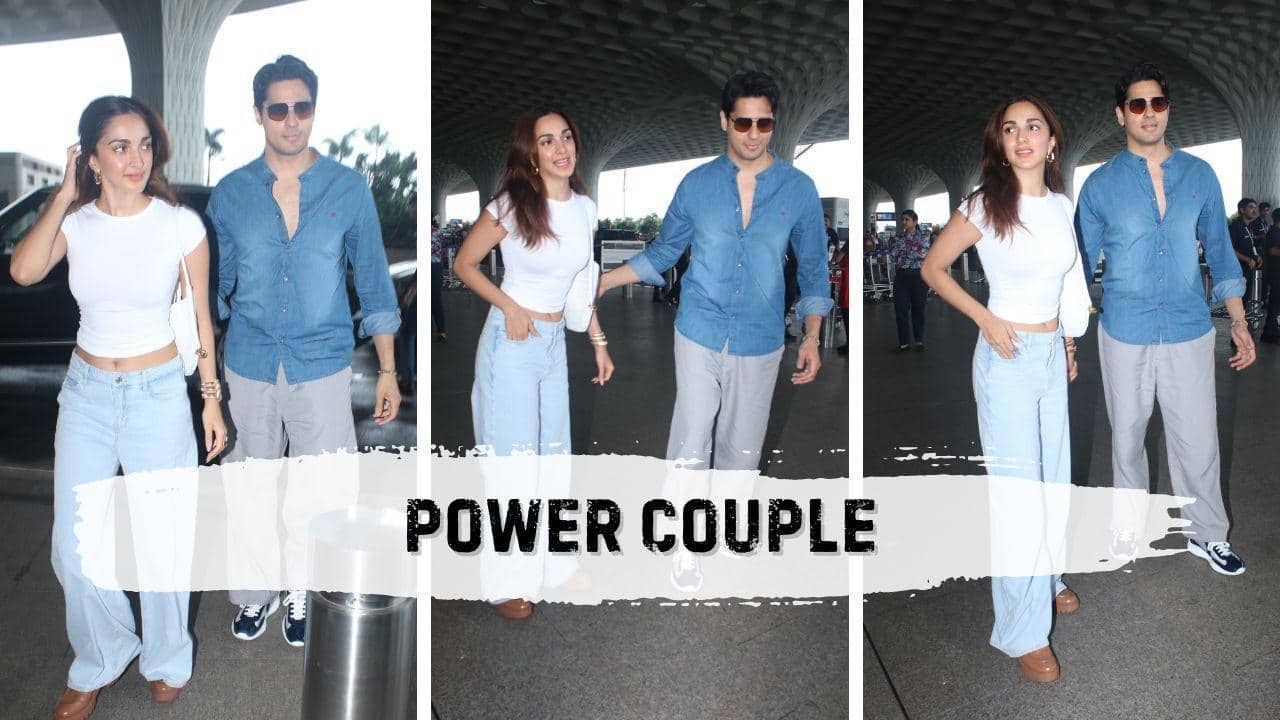 Sidharth Malhotra and Kiara Advani walk hand-in-hand at the airport; netizens shower love [Video]