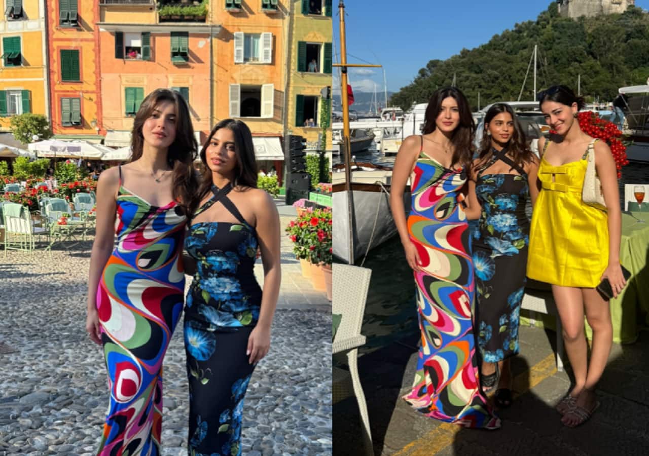 Suhana Khan, Ananya Panday and Shanaya Kapoor enjoy in Italy at Anant Ambani, Radhika Merchant’s pre wedding bash [View Inside Pics]