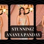 Anant Ambani, Radhika Merchant sangeet: Ananya Panday stuns in a shimmery saree; netizens say, 'Why so pretty?'